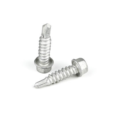 SS304 SS410 Нержавеющая сталь кровельный лист винт Bi Metal St6.0 27 мм самосверляющие винты