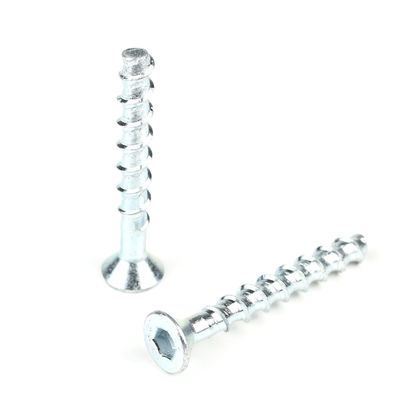 M8 80 мм цинковая облицовка Countersunk Hex Socket Head Bolt для конкретной индивидуальной поддержки