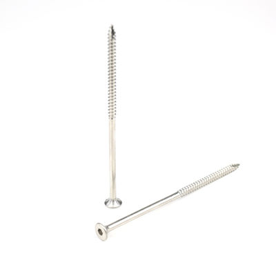 Sus304 Нержавеющая сталь Шестоугольная розетка Голова труба деревянные винты 150 мм деревянные винты