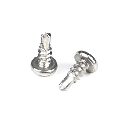 Поддержка на заказ Чёрный Phillips Cross Recessed Pan Head Sus 304 Самосверлительные винты 3,5x10 мм