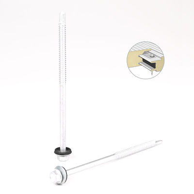 Нержавеющая сталь шестеренковый головой самосверлительный винт 6.3x130 для стенной изоляции сэндвич панель