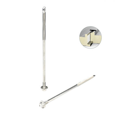 Свинки для самосверливания из нержавеющей стали 5.5x150 для крыши с изоляционными сэндвич-панелями