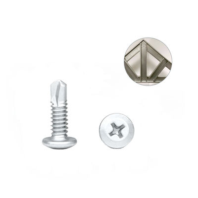 10x16 самосверлительные винты для головы вафли из нержавеющей стали для стальной рамы 100% QC проверен