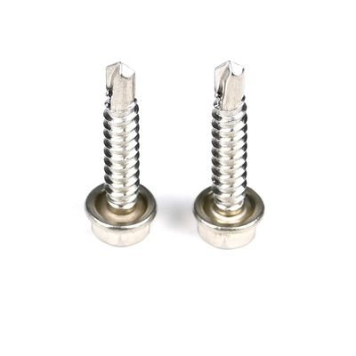 Металлические винты для самосверливания с шестигранной головой с измерительной системой INCH и нержавеющей стали