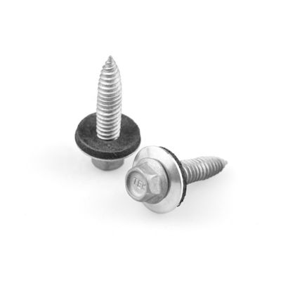 Установка шестеренкового фланца биметаллового солнечного монтажа самонажатия винтов с Epdm стиральной машины 6x25