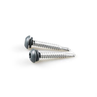 Самосверляющий винт 12 биметаллический винт с эпдм-помывкой Bi Metal Color Coated Torx Pan Head