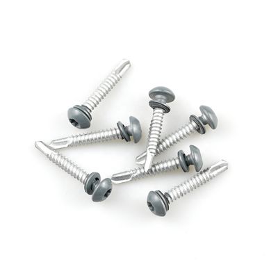 Самосверляющий винт 12 биметаллический винт с эпдм-помывкой Bi Metal Color Coated Torx Pan Head
