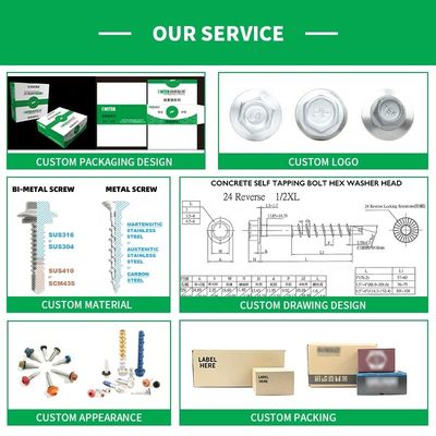 Нержавеющая сталь Torx Trim Head Deck Screws для деревянных конструкций