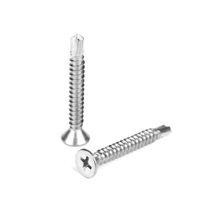 Установка с нержавеющей сталью Phillips Countersunk Flat Head самосверляющие винты