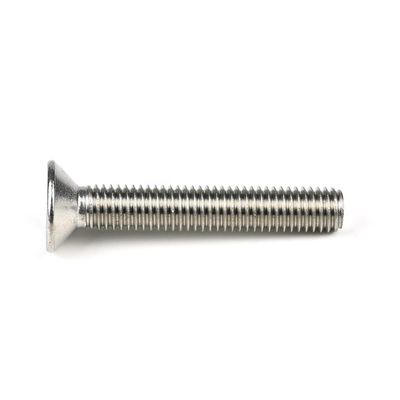 Нержавеющая сталь плоский винт машины DIN 7991 шестеренковые винты со специальной поддержкой