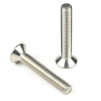 Нержавеющая сталь плоский винт машины DIN 7991 шестеренковые винты со специальной поддержкой