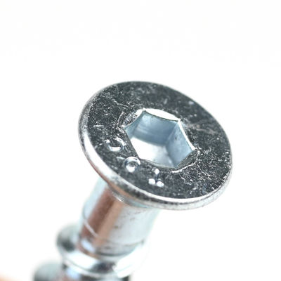 Конкретные якорные болты винтовка углеродистая сталь M6x50 мм шестеренковый розетка плоская голова для оплаты T / T