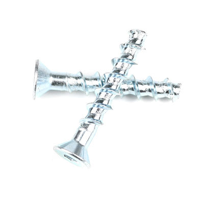 Конкретные якорные болты винтовка углеродистая сталь M6x50 мм шестеренковый розетка плоская голова для оплаты T / T