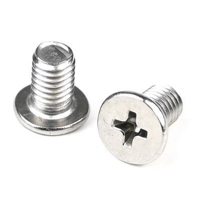 100% QC проверенные нержавеющая сталь плоские винты Phillips M5 X 8mm для продуктовой полки