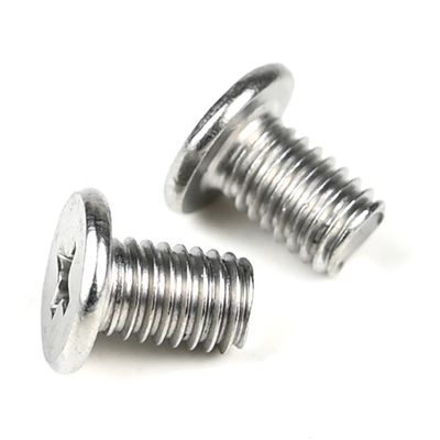 100% QC проверенные нержавеющая сталь плоские винты Phillips M5 X 8mm для продуктовой полки