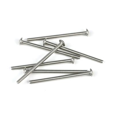 ISO стандарт ZINC Finish M4 Button Phillips Head Machine Screw 65 мм из нержавеющей стали SS304