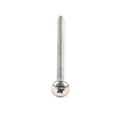 ISO стандарт ZINC Finish M4 Button Phillips Head Machine Screw 65 мм из нержавеющей стали SS304
