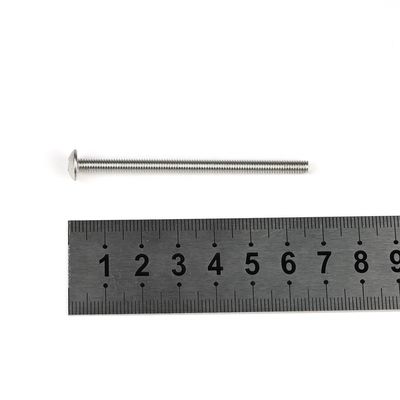 ISO стандарт ZINC Finish M4 Button Phillips Head Machine Screw 65 мм из нержавеющей стали SS304