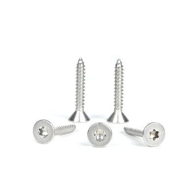 Простая отделка Torx Flat Countersunk самонажатие винтов 316 из нержавеющей стали для дерева