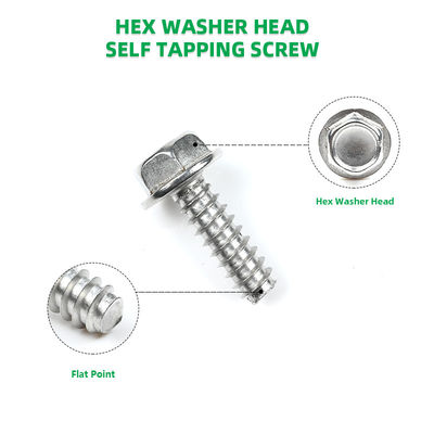 T/T Срок оплаты 304 нержавеющая сталь шестеренковый винт плоский хвост самонажатие винт 14 x3/4