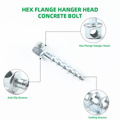 Бетонная анкерная вешалка из нержавеющей стали M10x60 для горизонтальной установки 100% QC испытано