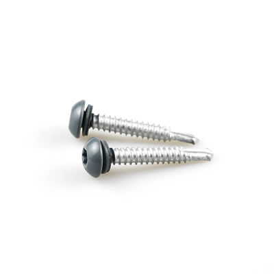 Цветная краска Torx Pan Head из нержавеющей стали 304 биметальный самосверляющий винт с Epdm-помывкой