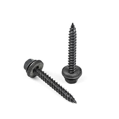 Цинковая финишная фланцевая шестеренная головка деревянный винт для деревянных строительных материалов и конструкций