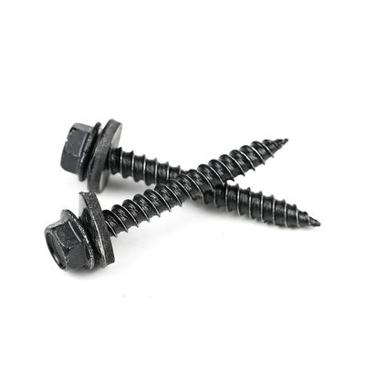 Цинковая финишная фланцевая шестеренная головка деревянный винт для деревянных строительных материалов и конструкций