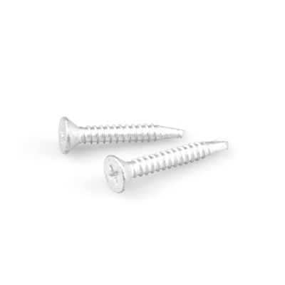 Unitek 316 410 Нержавеющая сталь Би Металлический винт Русперт Плоская голова Самосверливающий винт St4.8-16x32