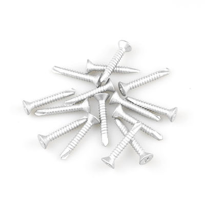 Unitek 316 410 Нержавеющая сталь Би Металлический винт Русперт Плоская голова Самосверливающий винт St4.8-16x32