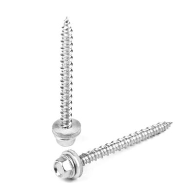 Прямая отделка шестерковой головки Тайваньский свинцовый винт SUS304 из нержавеющей стали Стандарт ISO