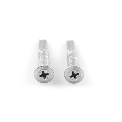 Простая отделка из нержавеющей стали Углеродистая сталь Scm435 Ruspert Tek Bi Metal Wafer Head Cross Driver Drilling Screw