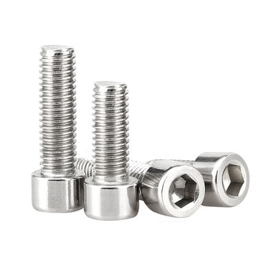 GB Standard M3-M12 304 Нержавеющая сталь шестеренная розетка Fillister Cap Head Threaded Bolt A2-70