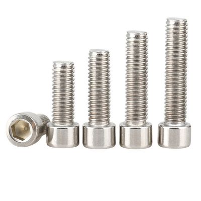 GB Standard M3-M12 304 Нержавеющая сталь шестеренная розетка Fillister Cap Head Threaded Bolt A2-70