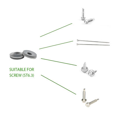 T/T Срок оплаты для серого эпдм-запчастительного стирального аппарата и шестигранных самосверляющих винтов
