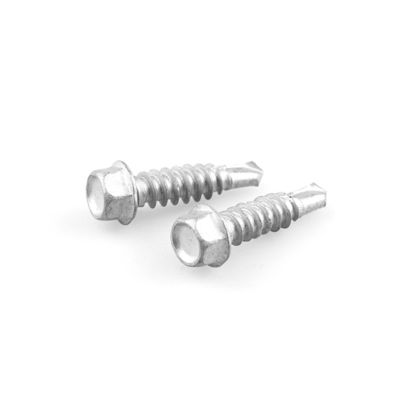 SS304 SS410 Нержавеющая сталь кровельный лист винт Bi Metal St6.0 27 мм самосверляющие винты