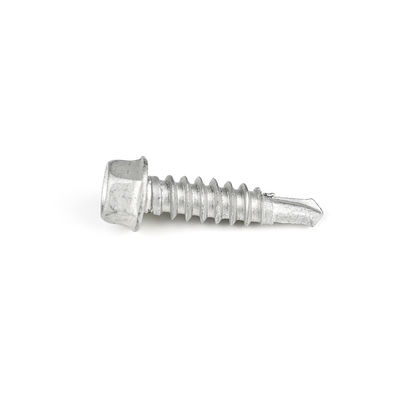 SS304 SS410 Нержавеющая сталь кровельный лист винт Bi Metal St6.0 27 мм самосверляющие винты