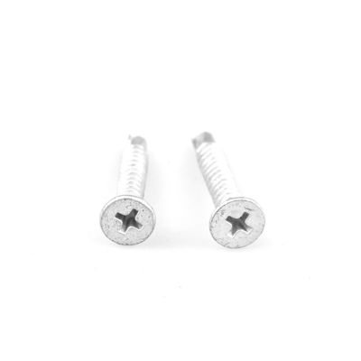 Oem SUS316 SUS410 CSK Head Bi Metal Self Drilling Screw 4.8x32 для деревянной металлической панели