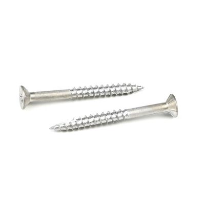 SUS410 Pozidriv 50 мм плоская головка свинцовый винт для установки цементного волокна