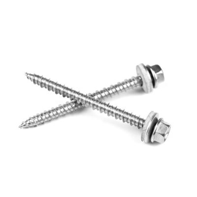 Высокий низкий нить Torx Drive деревянный свинцовый винт с EPDM стиральной машины 60 мм 100% QC проверен