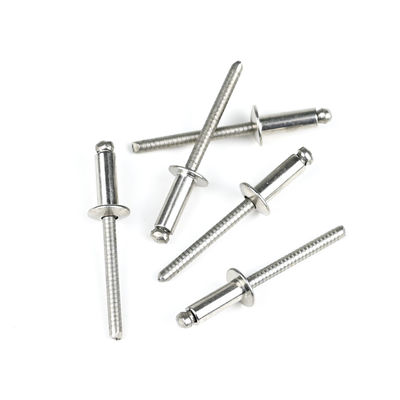Настройка размера Ss316 Купольная нержавеющая сталь Countersunk Pop Rivet Металлический открытый конец слепые ниты