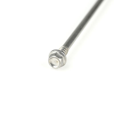 HEX 5.5x243mm Нержавеющая сталь 410 Самосверляющие винты с EPDM стиральной двойной нитью 7 точек