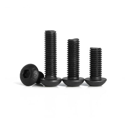 Углеродистая сталь шестеренковые болты 10.9 Bolt M8 Black Oxide Button Head Socket
