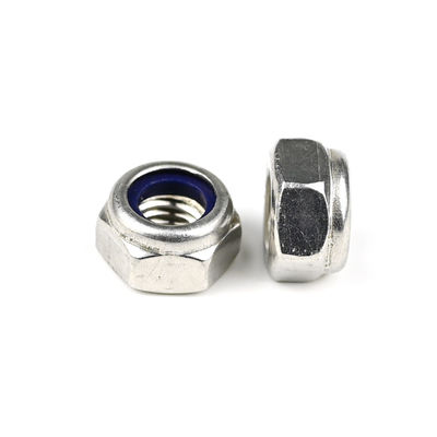 Стандарт нержавеющей стали 316 Din985 Hex Insert Nylon Self Locking Nuts для обрабатывающей промышленности