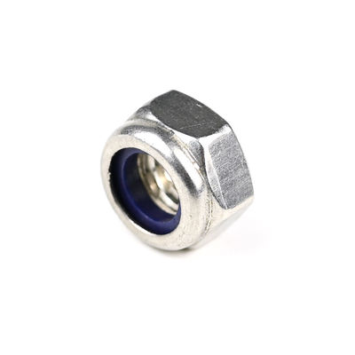 Стандарт нержавеющей стали 316 Din985 Hex Insert Nylon Self Locking Nuts для обрабатывающей промышленности