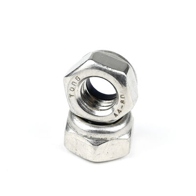 Стандарт нержавеющей стали 316 Din985 Hex Insert Nylon Self Locking Nuts для обрабатывающей промышленности