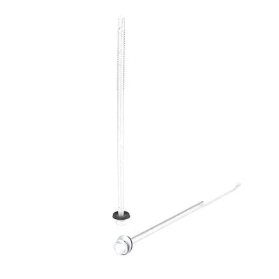 Ss410 голова шестеренковой стиральной машины самосверляющий винт с EPDM стиральной машиной 6.3x180 мм и цинковым покрытием