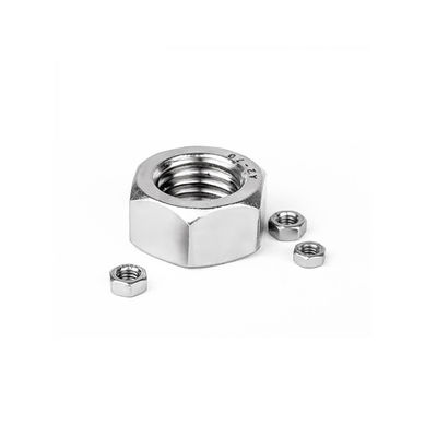 Ss304 Hex Head Nut из нержавеющей стали ANSIB18.2.2 Орех класса 4.8 для тяжелых применений