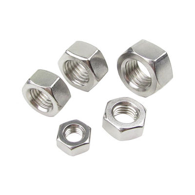 100% QC проверенный DIN934 Hex Nut A2 70 нержавеющей стали 304 Nut M2-M30 для настройки