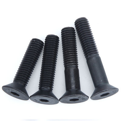 DIN7991 Чёрный оксид Countersunk Head Hex Socket Bolts M4 10.9 Grade Hex Bolt 6mm-50mm